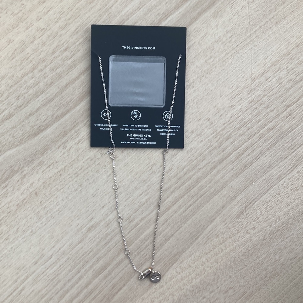 Mini Key Necklace - Picture 3 of 3
